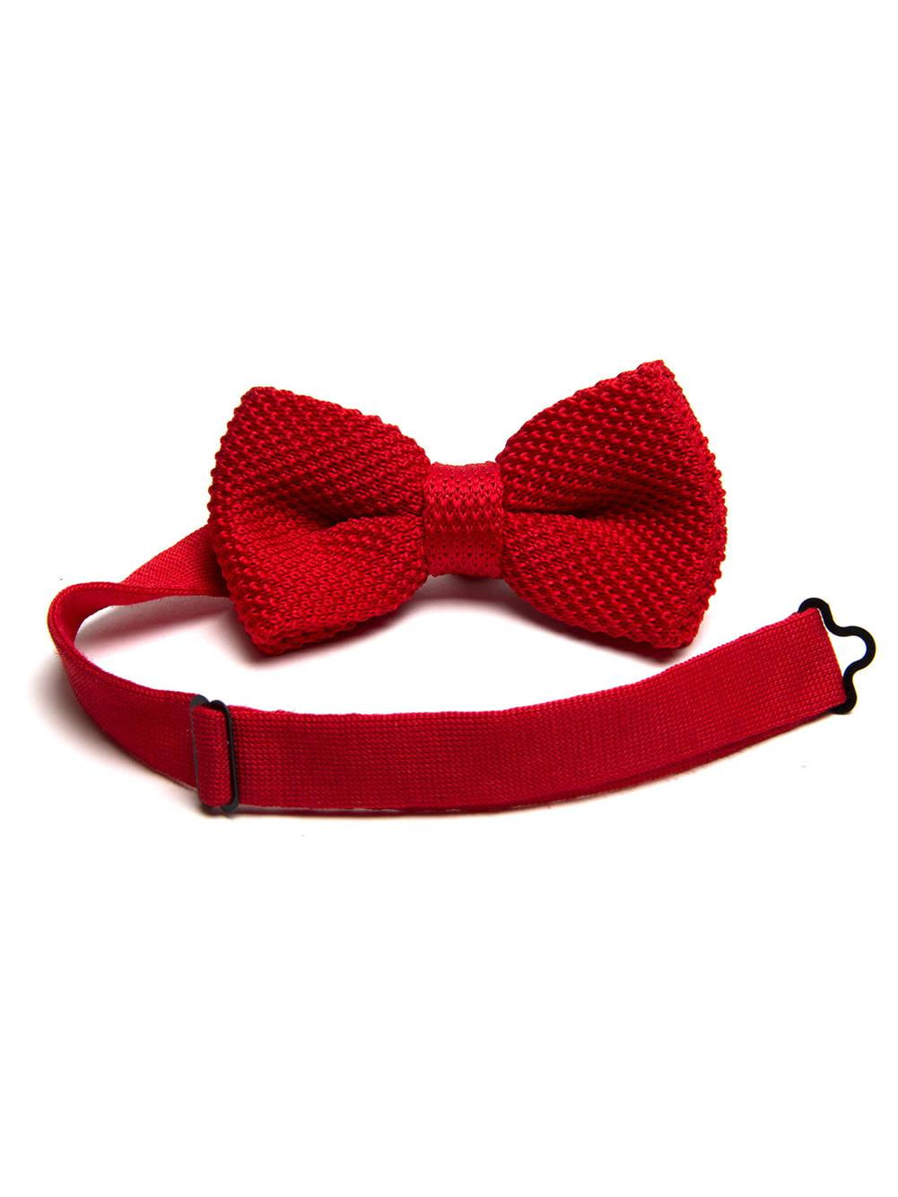 Gravity Threads Sophisticated Fashion Knit Bow Ties, Red - Walmart.com