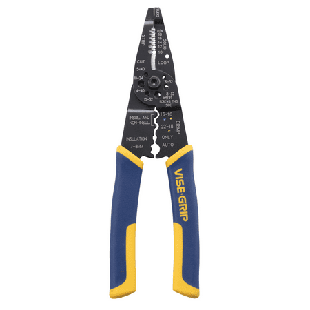 IRWIN VISE-GRIP Wire Stripping Tool / Wire Cutter, 8-Inch (The Best Wire Stripping Tool)