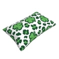 thumbnail image 3 of Haiem Pillowcase for Hair and Skin Queen - Leopard print St. Patrick's Day Printed Soft Pillowcase with Envelope Closure-16"x24", 3 of 9