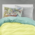 thumbnail image 2 of Carolines Treasures JMK1028PILLOWCASE Red Sailboat Fabric Standard Pillowcase, 2 of 2