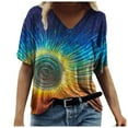 thumbnail image 1 of T-Shirt à Manches Courtes à Manches Courtes pour Femmes, 1 of 3