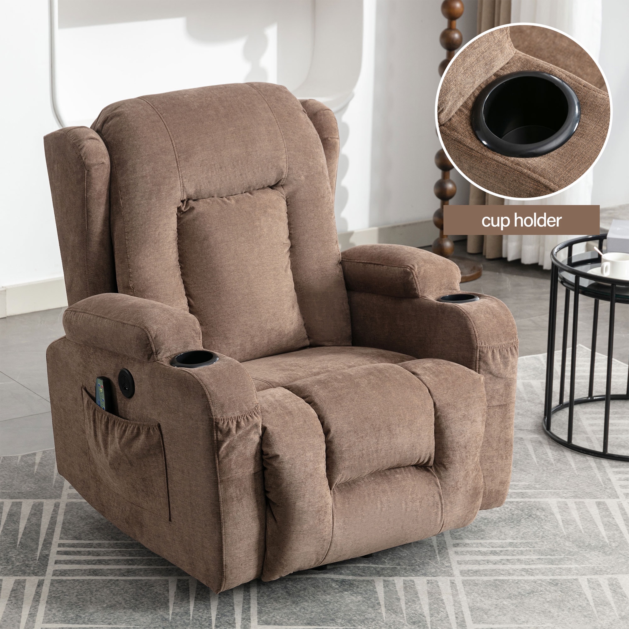 uhomepro Electric Heat and Massage Recliner Chair Kenya Ubuy