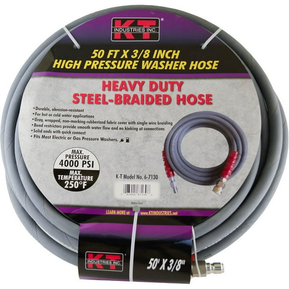 6-7130 3/8 IN. X50 FT. PRESSURE HOSE