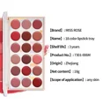 thumbnail image 4 of Miss Rose Beauty 18 Colors Natural Nude Moisturizing Non-stick Cup Lipstick Palette Long Lasting Waterproof Matte Lipstick Sets, 4 of 5