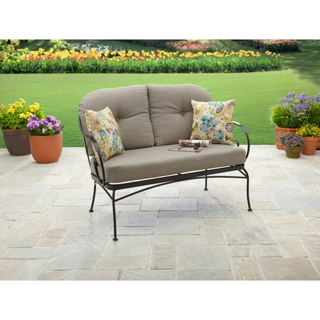 Better Homes and Gardens Myrtle Creek Outdoor Cushioned Loveseat