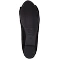 thumbnail image 7 of ABSOLUTE FOOTWEAR Womens Slip On Microsuede Smart Formal Work School Ballerina Style Dolly Shoes - Black - US 5, 7 of 7
