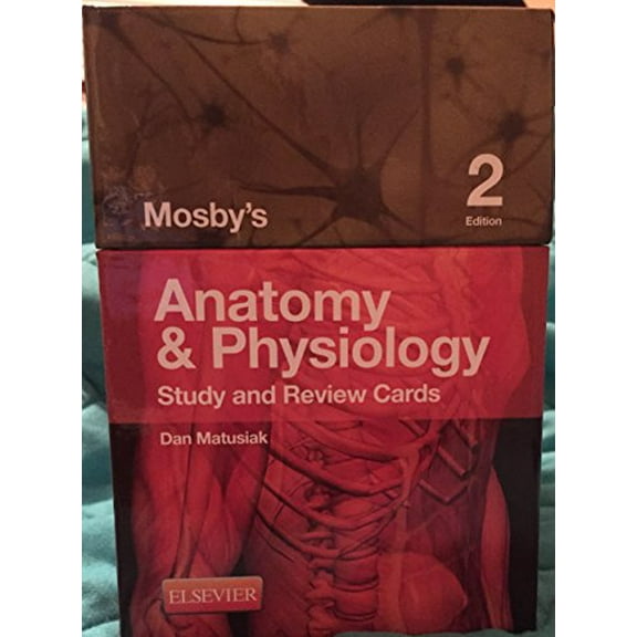 Pre-Owned Mosby's Anatomy & Physiology Study and Review Cards, 9780323187251, 0323187250, Paperback, 2 edition
