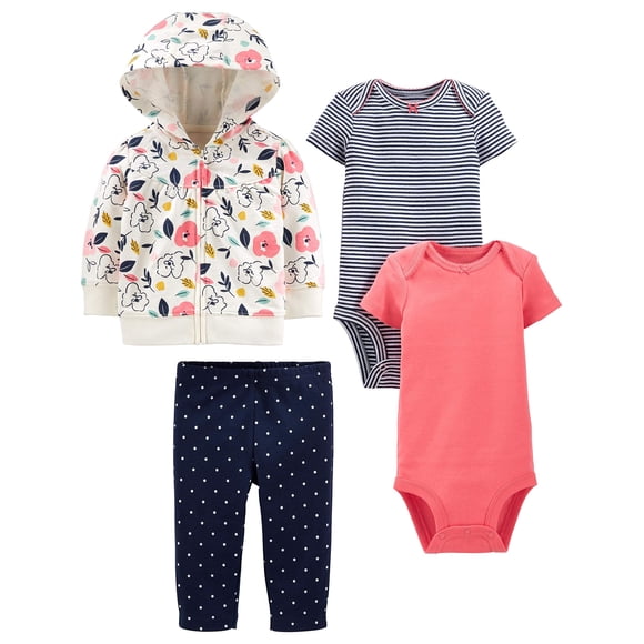 Set de ropa Simple Joys de Carter's Baby Girl 0-3 Meses