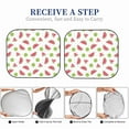 thumbnail image 5 of Picia Watermelon And Kiwi 2 Piece Car Windshield Sun Shade Foldable | Foldable Sun Shield for Front Window Blocks UV Rays and Keeps Your Vehicle Cool-Small, 5 of 7