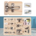 thumbnail image 4 of Busy Board DIY Lock Latch Preschool Teaching Aids for 1 2 3 4 Year, 4 of 7