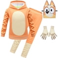 thumbnail image 3 of Disfraz de Halloween para niños, ropa de Cosplay de Anime Bingoed, pantalones de manga larga, máscara, guantes, encantador, carnaval, fiesta, 3 of 4