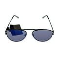 thumbnail image 2 of Lucky Brand Gunmetal Mens Metal Aviator Sunglass, Smoke Blue Lens D950, 2 of 6