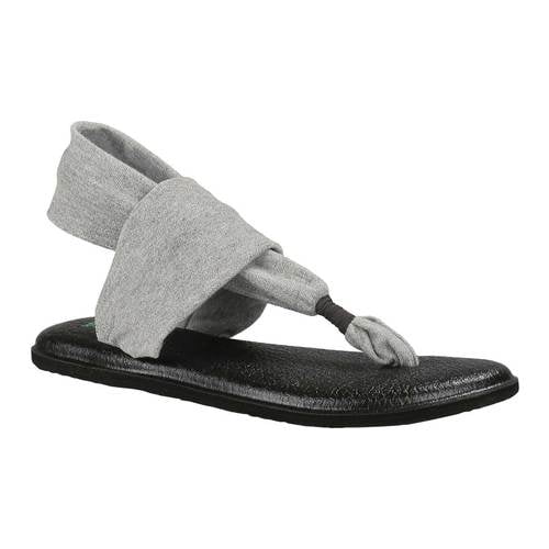sanuk yoga sling grey