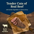 thumbnail image 3 of Blue Buffalo Delectables Natural Wet Dog Food Toppers, Hearty Beef, 3-oz Pouch, 3 of 11