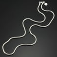 thumbnail image 4 of 925 Sterling Silver necklace snake chain Snake Chain Necklace 2/3MM 16'', 18'', 20'',22'',24'' Stunning, 4 of 6