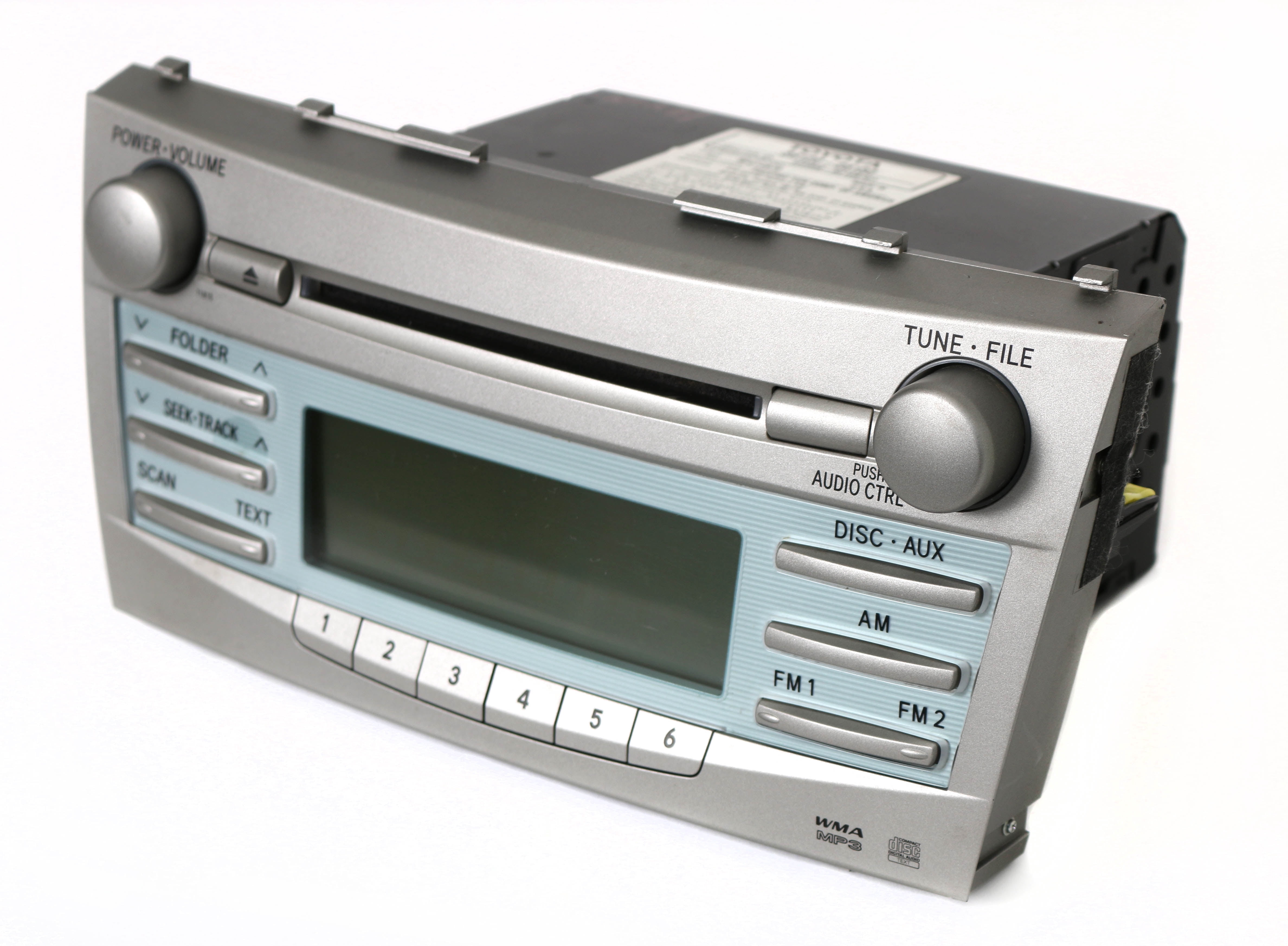 Restored 2007-09 Toyota Camry OEM AM FM Radio Single CD Player ID 11815 86120-06180 (Refurbished)
