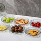 thumbnail image 5 of Platos de Frutas con Diseño de Glaciar para El Hogar. Bandeja de Basura Transparente para Frutas, Refrigerios y Platos de Sushi para Uso En La Cocina., 5 of 6
