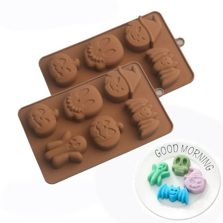 

Chocolate Bar Molds Break-Apart Chocolate Molds Small Break Apart Chocolate Molds Non-Stick Reusable DIY Baking Molds Candy Protein & Energy Bar Moulds Pack of 2
