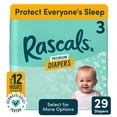 thumbnail image 3 of Rascals Premium Absorbent Baby Diapers Size 3, 29 Count, 3 of 16