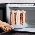 thumbnail image 4 of Microwave Barbecue Grill, Bacon Wizard Microwave Crispy Bacon Maker, 4 of 5