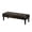 Paw Prints Design, variant on Psesaysky Rectangular Long Bench Slipcover with Leopard Pattern, Polyester Spandex Anti Dust Stretch Cover for Dining Room and Bedroom