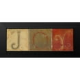 thumbnail image 2 of Pinto, Patricia 14x7 Black Modern Framed Museum Art Print Titled - JOY, 2 of 5