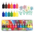 thumbnail image 1 of Juego de 12 pinturas 3D para tela Puff Paint Playkidiz para niños mayores de 3 años, 1 of 7