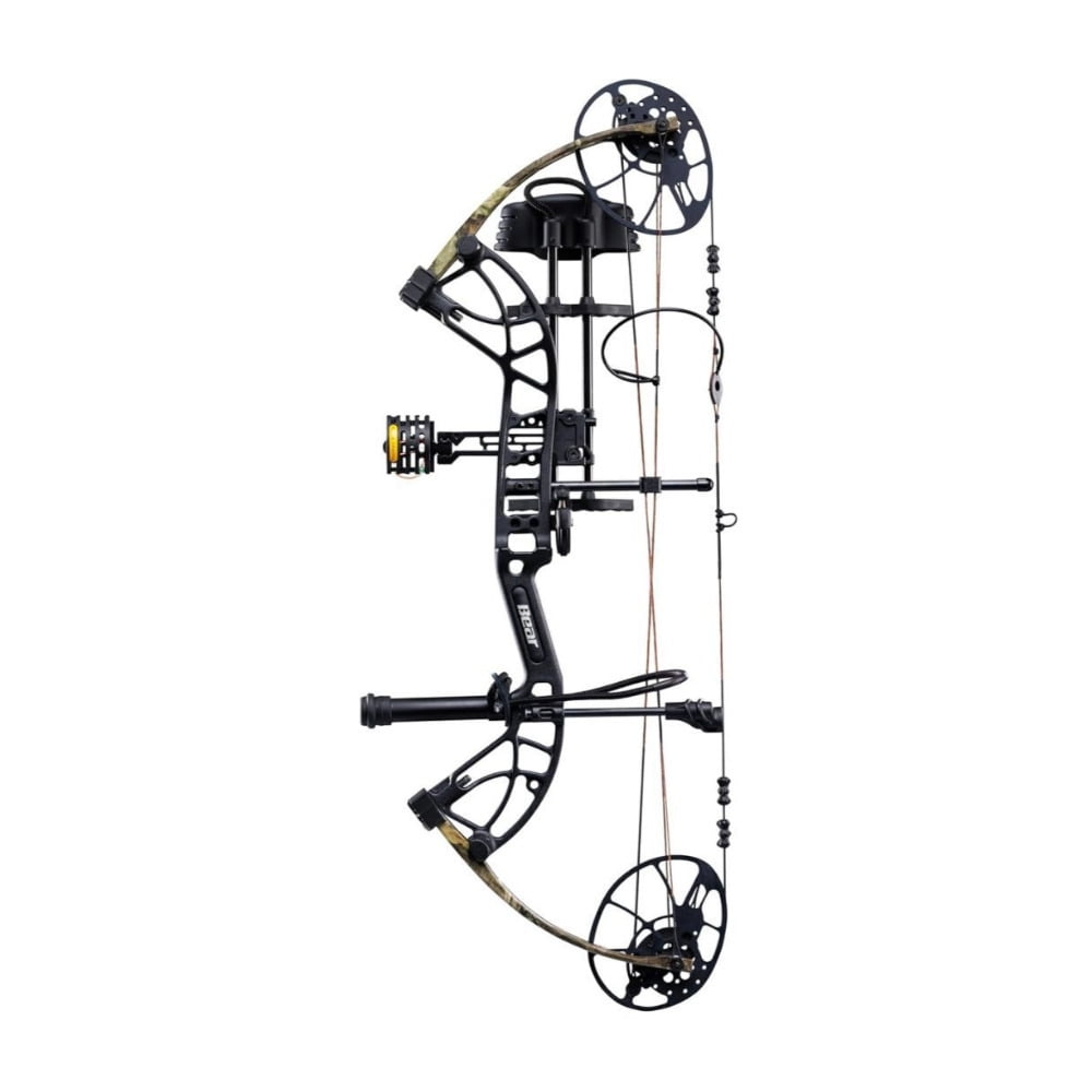 Bear Archery Cruzer G4 RTH Right-Handed Ready to Hunt 315 FPS Compound Bow with 10 to 70lb Draw Weight (Mossy Oak Roots)