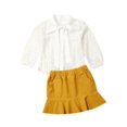 thumbnail image 4 of Ensemble de Vêtements de Fête Princesse Robe Tutu avec Nœud en Dentelle pour Bébé Fille, 4 of 4