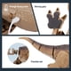 thumbnail image 5 of VERTOY Juguetes de dinosaurios con control remoto para niños de 3-5 4-7 8-12 años - Ideas realistas de regalos de T-Rex grandes para niños RC Walking Dino con sensor táctil de luz rugiente, 5 of 9