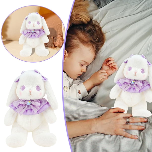 Juguete Conejo De Pascua Morado Peluche Suave Y Mullido Para Niños Y Adultos Perfecto Para Las Vacaciones