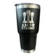 thumbnail image 1 of Termo de acero inoxidable color negro , Club América, capacidad de 887 mililitros, 1 of 3