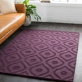 thumbnail image 2 of Surya Solid And Border 6' X 9' Purple Area Rug AWHP4006-69, 2 of 7