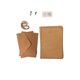 thumbnail image 1 of Inteprter Paquete de 12 sobres Kraft de superficie lisa, papel de carta exquisito, sobres hechos a mano, accesorios de estampado, suministros de papelería cartulina tipo 15, 1 of 6