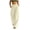 Y-Beige, variant on Cargo Work Pants For Women Straight Leg Back Long Pants Elastic Waist Solid Color Lightweight Cargo Pants With Side Pockets