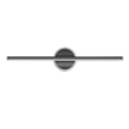 thumbnail image 2 of Bathroom Led Mirror Simple Style Round Black 38.00X13.00X6.00CM LED Lighting 1Pcs, 2 of 4