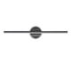 thumbnail image 2 of Mirror Front Light Modern Style Bathroom Lamp Black 38.00X13.00X6.00CM Gentle Light 1Pack, 2 of 5
