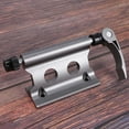 thumbnail image 2 of 4X Bike Fork Mount Bicycle Truck Bed Roof Bike Rack Bike Fork Mount Block Truck Mount for Road Bike Silver, 2 of 8