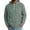 #03 Green 【Mix, Match & Rotate: Stock Up on Daily Colors】, variant on Men's Corduroy Long Sleeve Half-Zip Hoodie Pullover Sweatshirt Casual Solid Color Drawstring Crewneck Oversized Loungewear Top Streetwear | JASKFLY,White S