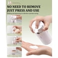 thumbnail image 5 of Travel Size Toiletries Bottles for Shampoo Conditioner Lotion Skincare Cosmetic 4 in 1 Pump Dispenser Refillable Squeeze Liquid Containers Essentials Toiletry Mini Empty Leak Proof Small, 5 of 7