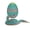 Cyan and pin gradual, variant on 1set 8.5CM Shell + 30CM Snake 3D Printed Snake European-style Ornaments, Popular Creative Figurines, Multi-color Articulated Movable Snake Gifts
