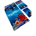 thumbnail image 2 of Disney Finding Nemo 3 Pieces Bath 100% Cotton Kids Towel Set, 2 of 3