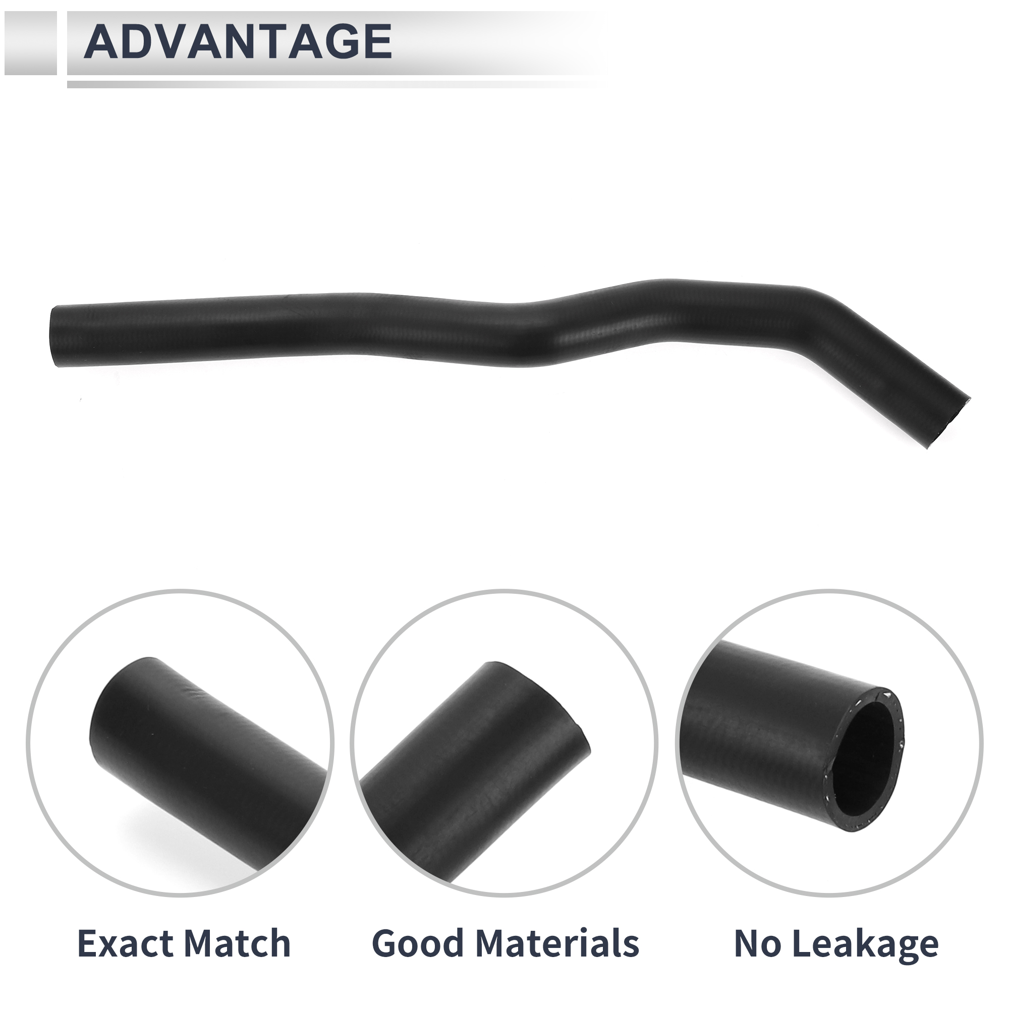 Unique Bargains Upper Radiator Coolant Hose For Honda Accord 2.4L 2003-2007 No.19501RAAA00
