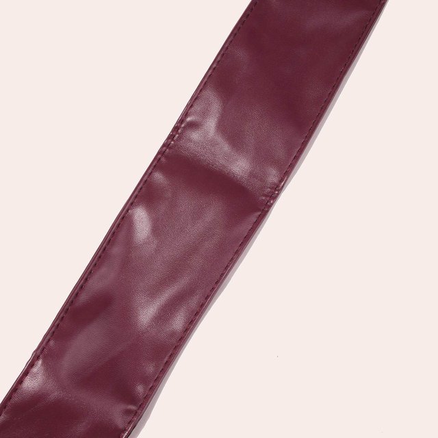 fastboy Ceinture Flexible Large en Cuir PU Mode Durable pour Pull