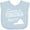 AE-Light Blue, variant on Inktastic Someone in Virginia Loves Me Boys or Girls Baby Bib