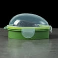 thumbnail image 3 of BEMS-1 contenedor de aguacate portátil de almacenamiento verde, reutilizable, puede guardar, 3 of 5