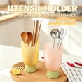 thumbnail image 4 of Kitchen Sink Organizers, Kitchen Utensil Flower Shape Cutlery Drying Cup With Tray, Countertop Chopstick Fork Spoon Storage Organizer Rack, Home Kitchen, Daily Use Home Decor, 4 of 8