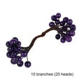 thumbnail image 3 of serony Plastic Flower Heads Handmade DIY artificial Simulation Bouquet Stamen for Wedding Gift Decoration 10Pcs Type 18, 3 of 7