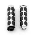 thumbnail image 5 of Ersetzen Lenker Griffe Für Softail Sportster Dyna Customs Choppers Grips GER Chrome, 5 of 7