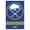White Framed Version, variant on NHL Buffalo Sabres - Logo 20 Wall Poster, 22.375" x 34", Framed